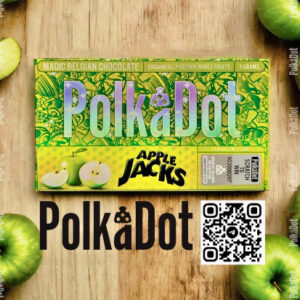 PolkaDot Apple Jacks White Chocolate 5G