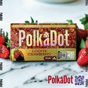 PolkaDot Godiva Strawberries Dark Chocolate 5G