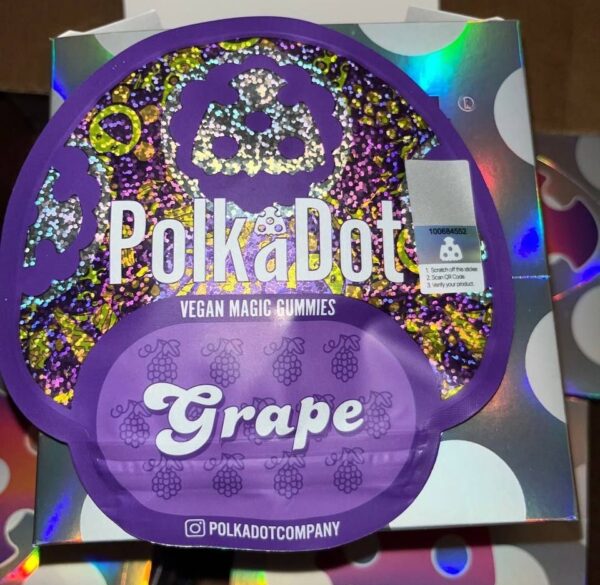PolkaDot Gummies Grape 4G