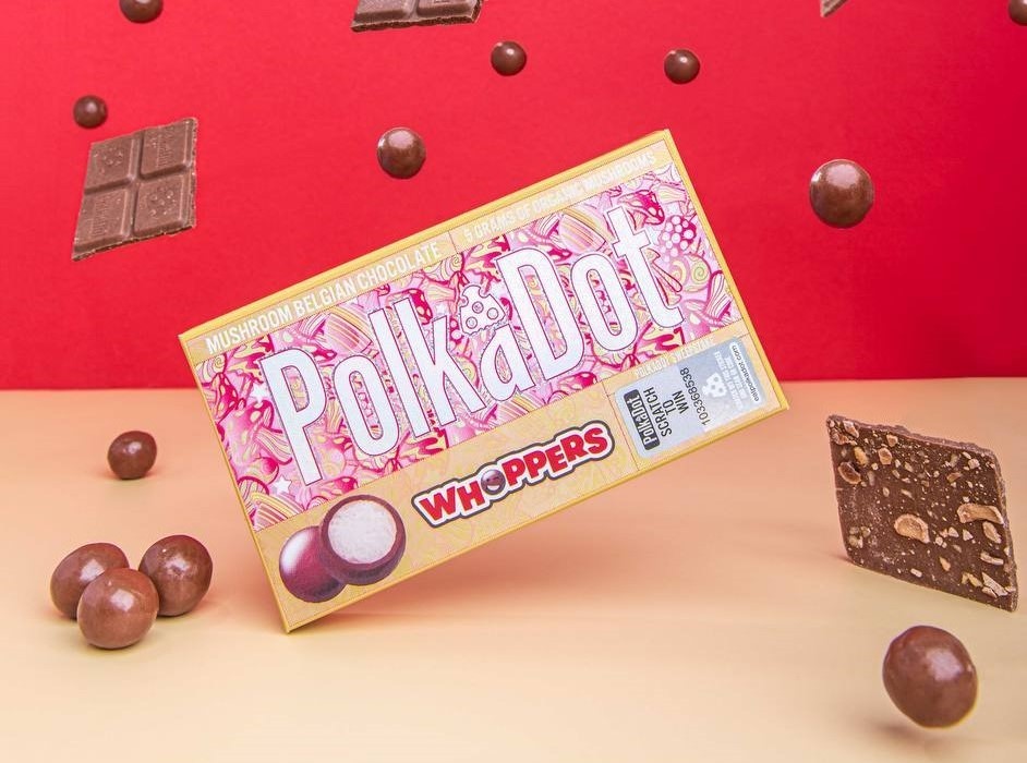 Real PolkaDot Mushroom Chocolate 5G
